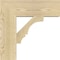 Ekena Millwork Balboa Block Rough Sawn Bracket, Douglas Fir, 6"W x 22"D x 22"H BKT06X22X22BOA05RDF - alternate 2